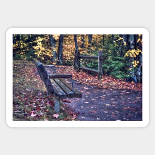 Seat For Autumn Sticker